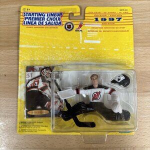 MARTIN BRODEUR - New Jersey Devils - Starting Lineup NHL SLU 1997 Figure & Card